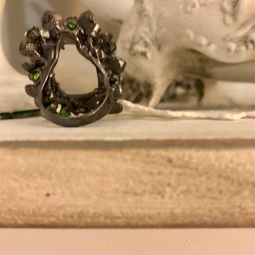 Natural moonstone statement ring - Picture 8 of 8